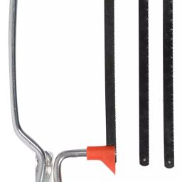GLOBUS Steel Junior Hacksaw Chrome 152.4 mm (6 Inch) With 2 Blade, Red And Chrome (Set Of 3 Pcs)-picture-38