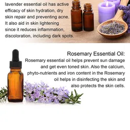 NATURE LEAGUE Set Of 12 Lavender & Rosemary Handmade Natural Soap - 100 g Each image 4