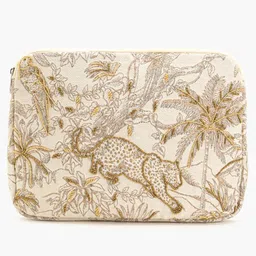 Boho girl Safari Chic Laptop Sleeve - Beige-picture-24