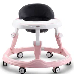 fab n funky Baby Walker with Height & Seat Adjustment - Pink image 2