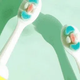 SKB Cute Honey Bee & Doll Soft Tooth Brush - Pink & Yellow image 4