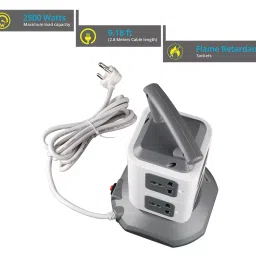 Zebronics 10 Amp ZEB TS3320 Power Strips(7+2 Board) image 2