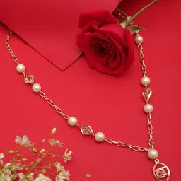 Madame Rose Gold-Plated Necklace-picture-22