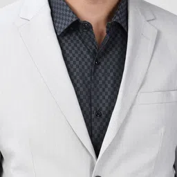 Peter England Elite Men Single-Breasted Formal Blazer image 2