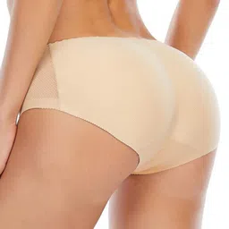 Xivir Mid-rise Seamless Padded Briefs Xivir_B_04_Beige image 5