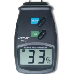 Metravi MM-2 Digital Moisture Meter Range 5 to 44%-picture-30