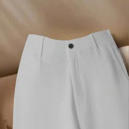 KERI PERRY New Basics High-Rise Relaxed Fit Formal Trousers image 5