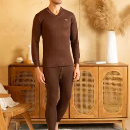 Lux Cottswool Cotton Ribbed Thermal Bottoms image 5