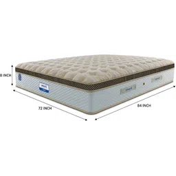 Amore Hybrid Beige Quilted Orthopedic Double Mattress image 2
