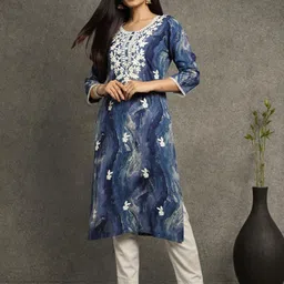 d w apparels Mom&Bae Women Maroon Kurtas-picture-16