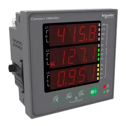 Schneider Electric Conzerv EM6436H Cl 1 Light MF Meter image 1