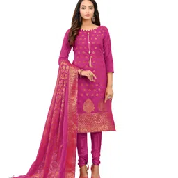 Maroosh Ethnic Motifs Woven Design Unstitched Dress Material-picture-23