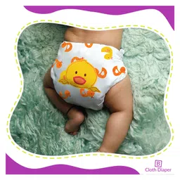 Bembika Reusable Cloth Diaper With Insert  Yellow image 3