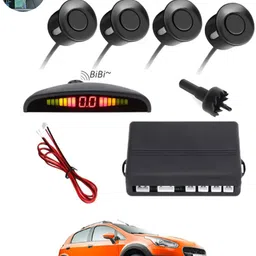 ccmm Black Reverse 4Pcs Parking Sensor With Led Display/Buzzer For Car-29 Universal Black Increased Safety 4pcs Sensor For Vehicle-29 Parking Sensor-picture-13