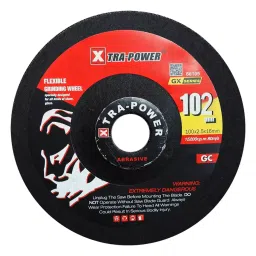 Xtra Power 4inch/103mm Green Silicon Carbide (GC) #120 Grit Flexible Grinding Wheel GX Series (Pack of 240)-picture-27