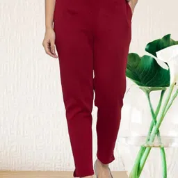 Trend Level Women Relaxed Pleated Trousers-image-98