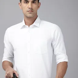 Park Avenue Slim Fit Cutaway Collar Formal Shirt image 1