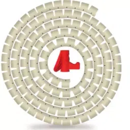 Noveau NSFZ16IY0050 SAFE-T 1ST 50 mtr Virgin HDPE Ivory Cable Wire Zipper-picture-10