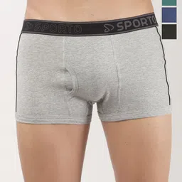 Sporto by Macho Men Pack Of 4 Mid Rise Trunk-image-94
