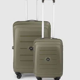 VIP Set of 2 Textured Corsa Hard-Sided Trolley Suitcases - Cabin & Medium-picture-35