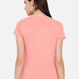 Tromko Women Pack of 3 Typography Printed Round Neck Cotton Regular Fit T-shirts image 5