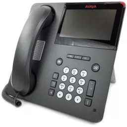 Avaya IP Telephone Wired Black ABS Single Keypad for Home, Office & Hotels Use, 9641GS image 2