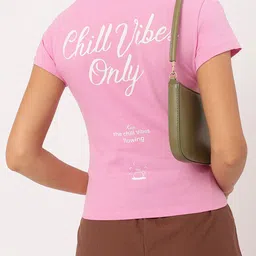 DressBerry Chill Mode Back Print T-shirt-image-54