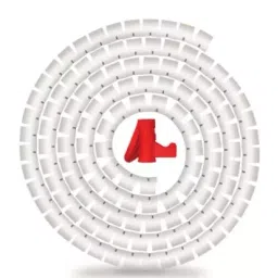 Noveau NSFZ34WT0010 SAFE-T 1ST 10 mtr Virgin HDPE White Cable Wire Zipper-image-85