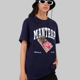 Underrated Club Women Printed Extended Sleeves Bio Finish T-shirt image 3