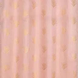 GEET CREATIONS Pink Set of 2 Floral Long Door Curtain image 5