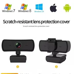 ROCKTECH Executive Webcam 2k for Desktop Laptop 2 HD Webcam with Built-In Microphone USB Connectivity image 4