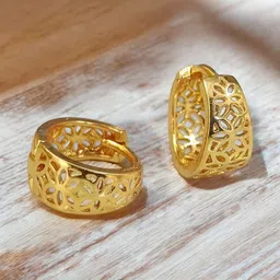 SHREE KRISHNA SHOPPING Gold-Plated Brass Earrings-picture-39