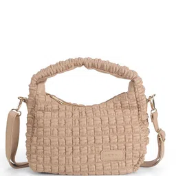 Metro Women Textured Structured Quilted Shoulder Bag image 4