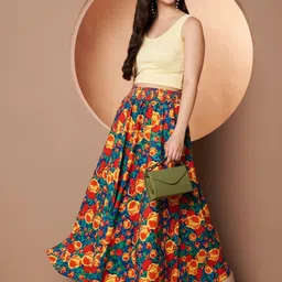 OTABU Floral Printed Palazzos image 2