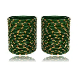 PRIYA KANGAN Set of 44 Stones Studded Bangles image 3