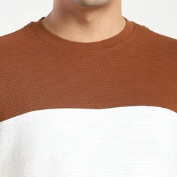 R&B Men Colourblocked Sweatshirt image 2