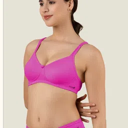 WITHIN Solid Full Coverage Lightly Padded 360 Degree Support Rapid-Dry T-shirt Bra image 3