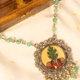 PANASH Silver-Plated Handcrafted Necklace image 4