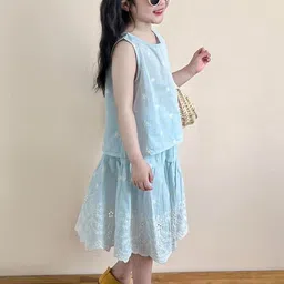 LULU & SKY Girls Top with Skirt image 4