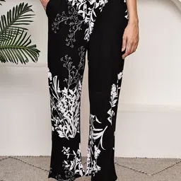 ETC Women Printed Cotton Lounge Pants-picture-18