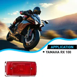 uno minda Halogen Tail-light for Yamaha RX 100 image 3