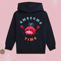 NUSYL Girls Printed Hooded Sweatshirt-image-62