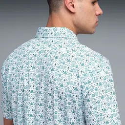 Puma MATTR Port Men Sweat Wicking Golf Conversational Printed T-shirt image 2