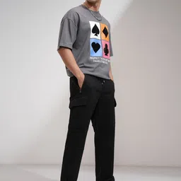 HIGHLANDER Men Relaxed Fit Cargos Trouser image 5