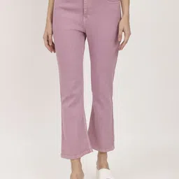 Chemistry Women Jean Bootcut High-Rise Light Fade Stretchable Jeans-image-86