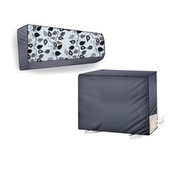 The Furnishing Tree Grey Plastic Air Conditioner Cover-picture-7