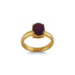 GenZcomplex Brass Garnet Finger Ring-picture-11