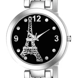 Miss Perfect Unisex Embellished Dial & Bracelet Style Straps Analogue Watch jk638 image 2