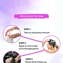 Oneway Happiness Red Onion Black Seed Shampoo With Vitamin E For Hair Growth - 100 ml image 4