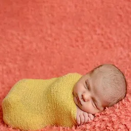 Babymoon Kids Baby Photoshoot Props BB223_Stretch_Wrap_Yellow-Yellow image 1